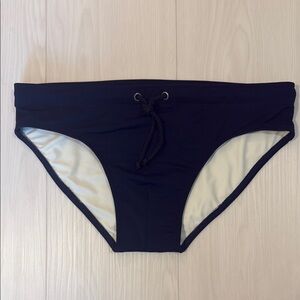 Parke & Ronen Navy Bikini Bottoms